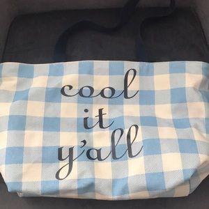 Draper James Cool It Y’all cooler tote bag